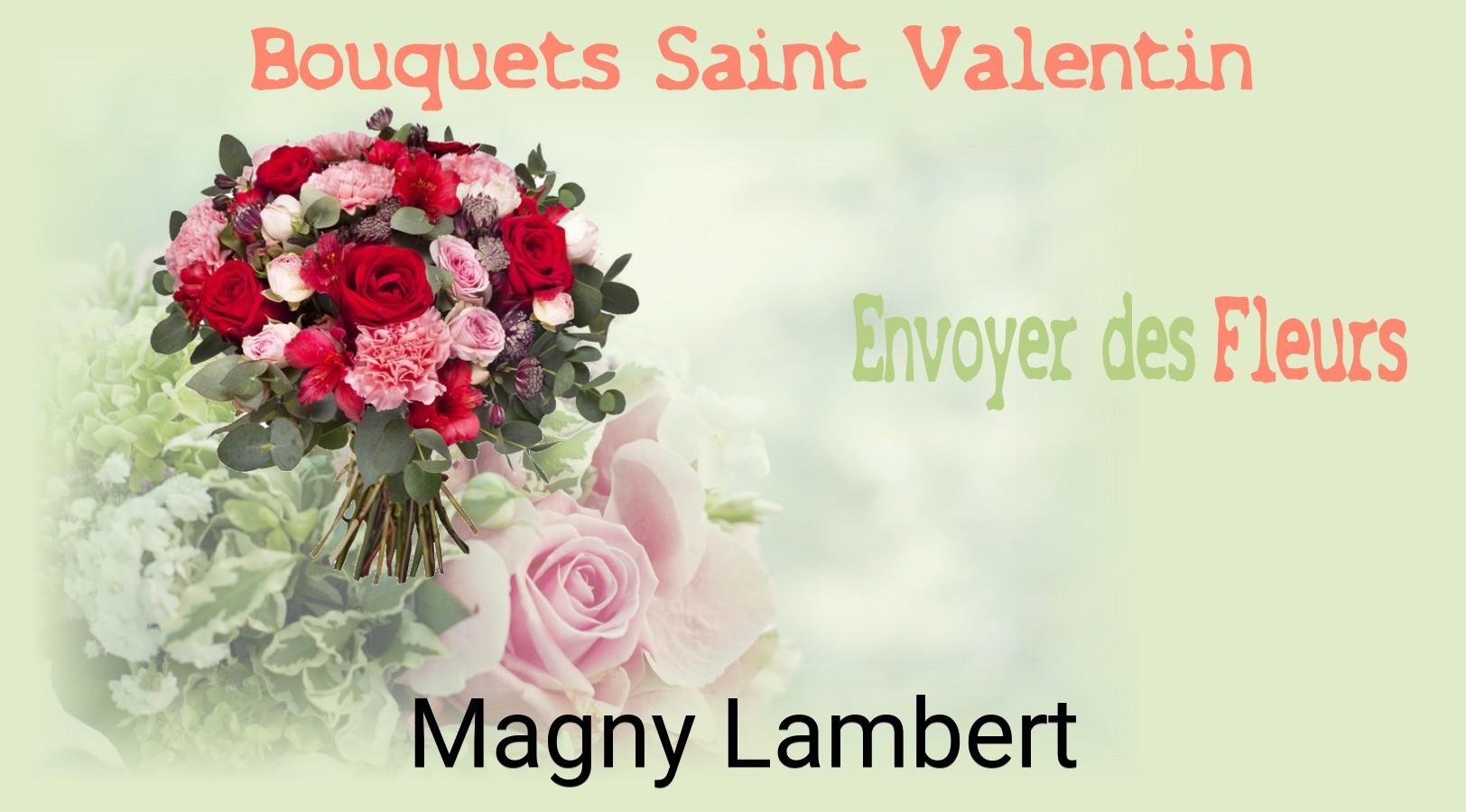 Roses de Saint-Valentin livrées à Magny-Lambert